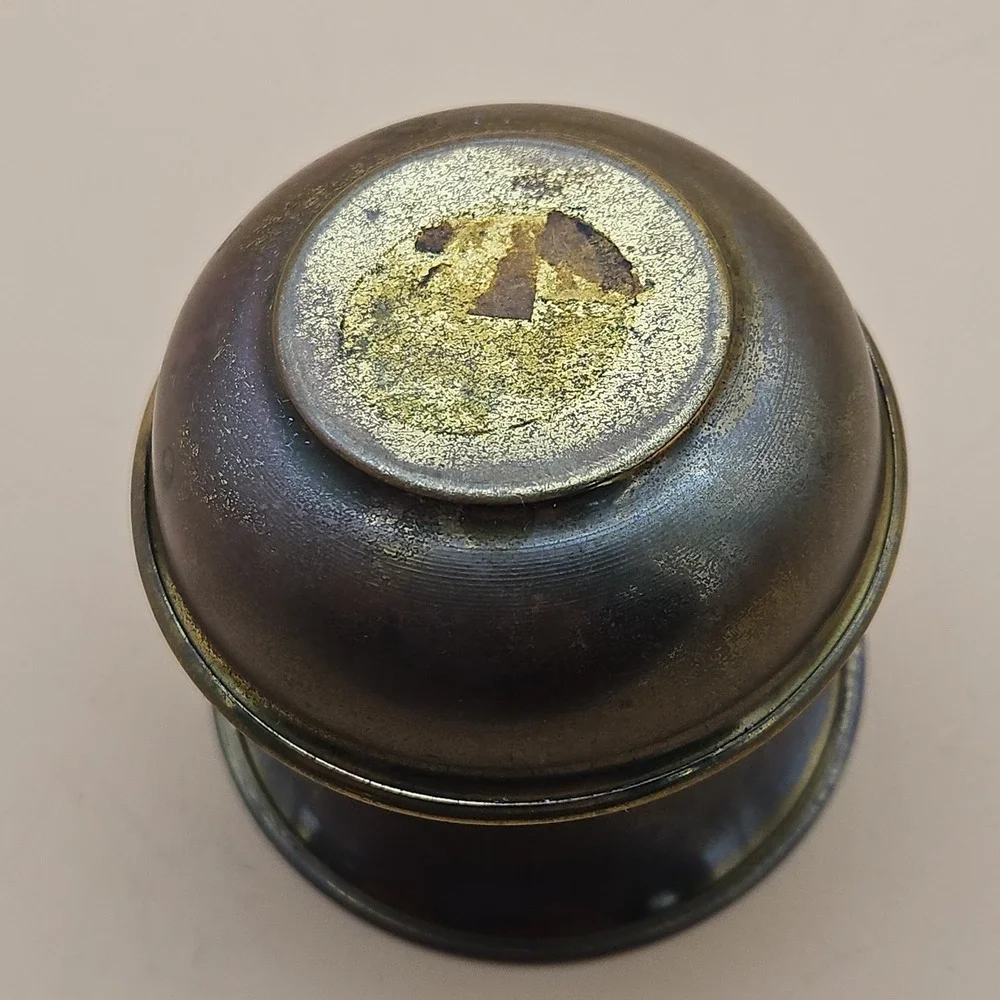 Vintage Home Decorative Small Indoor Solid Brass Spittoon Cuspidor Bowl 3